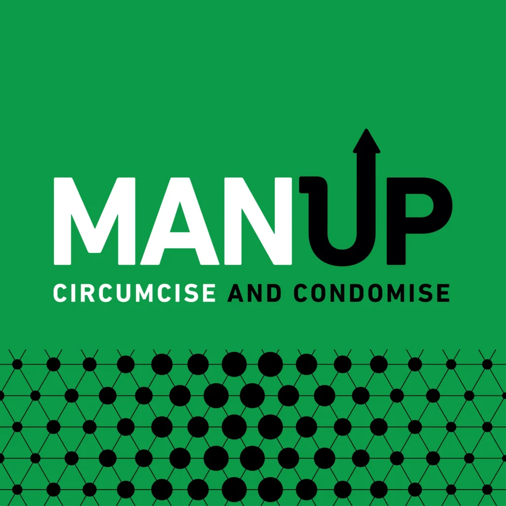 Man Up SA Campaign Logo - Our Work - Community Media Trust